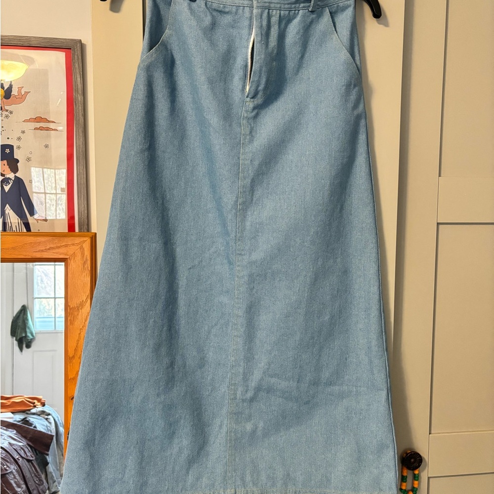 Denim Blue Women's Skirt